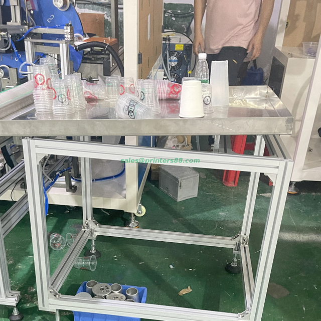 Automatic Screen Printing Machine for Coffee Cups (HX-1SR-UV/B)