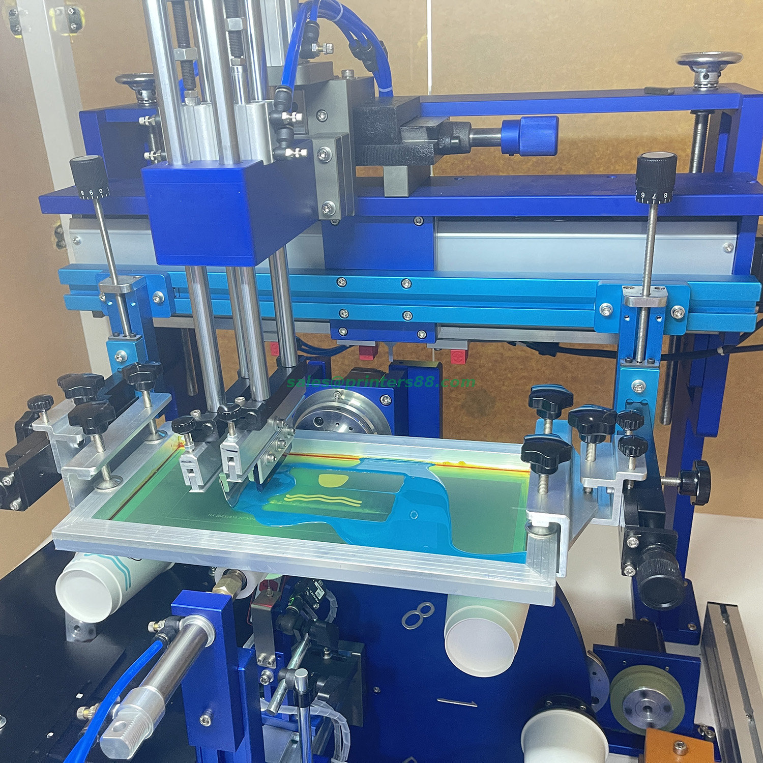 Automatic Screen Printer for Plastic Cups (HX-1SR-LED)