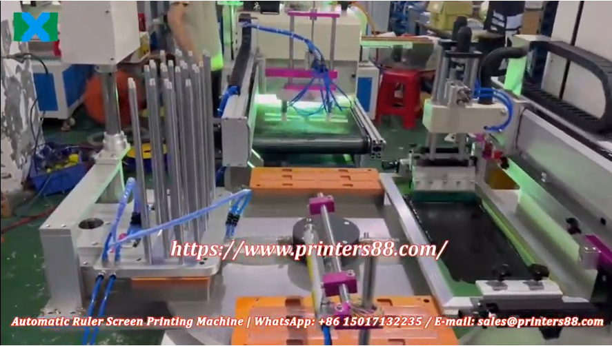 Automatic Ruler Screen Printer for 150mm Scale
