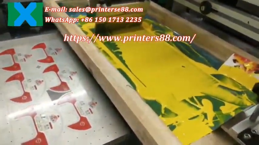 Automatic Six Color Screen Printing Machine for PVC Membrane Switch