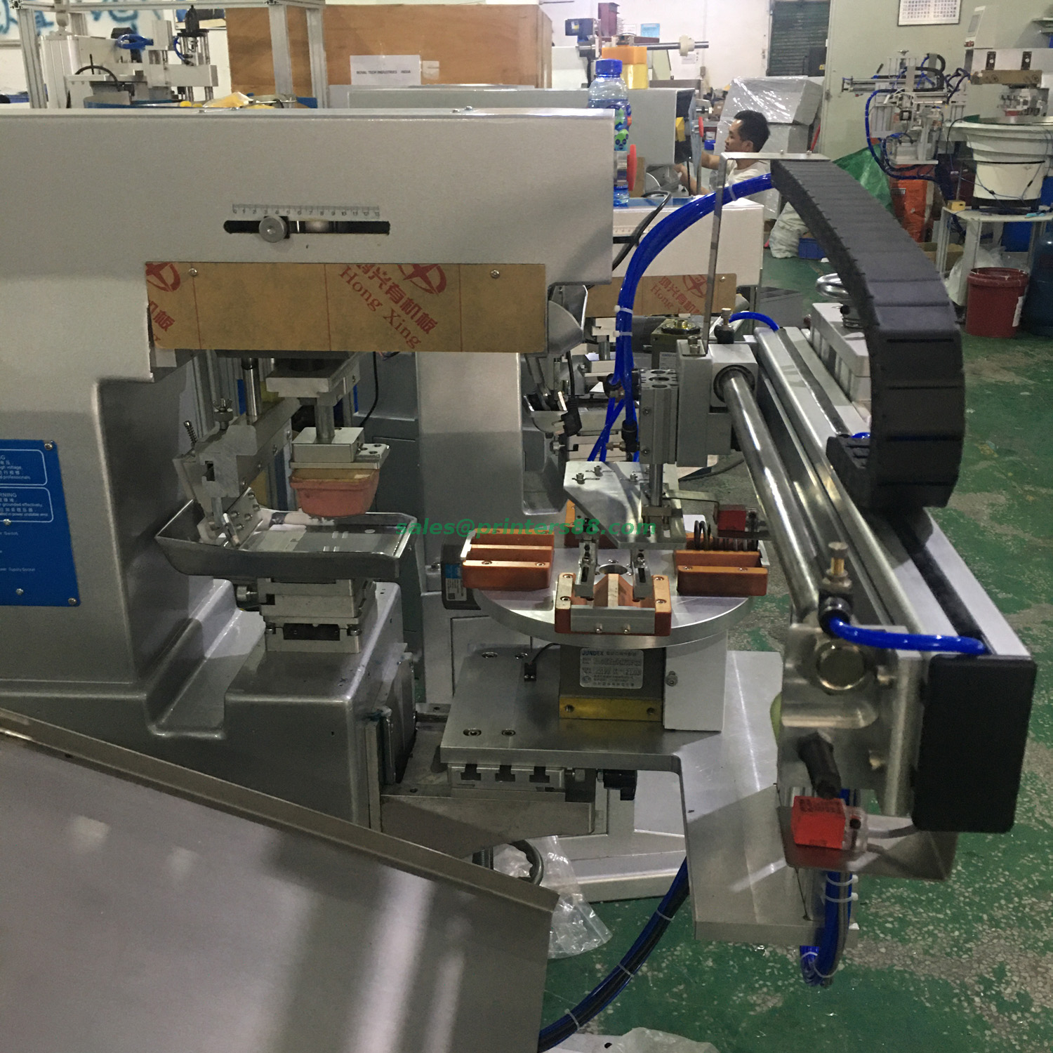 Automatic Spring Pad Printing Machine ( HX-400RJ/4-P)