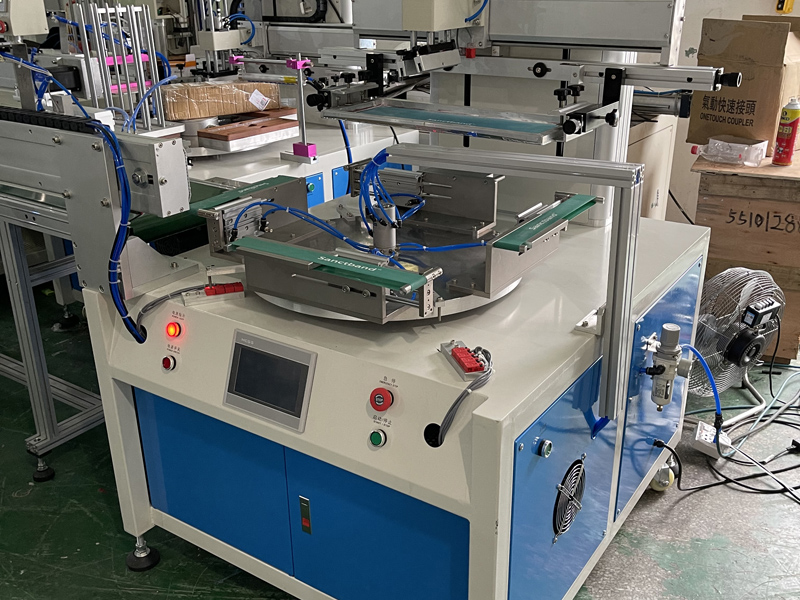 Rotary Screen Printer for Latex Bands Sold to Malaysia 