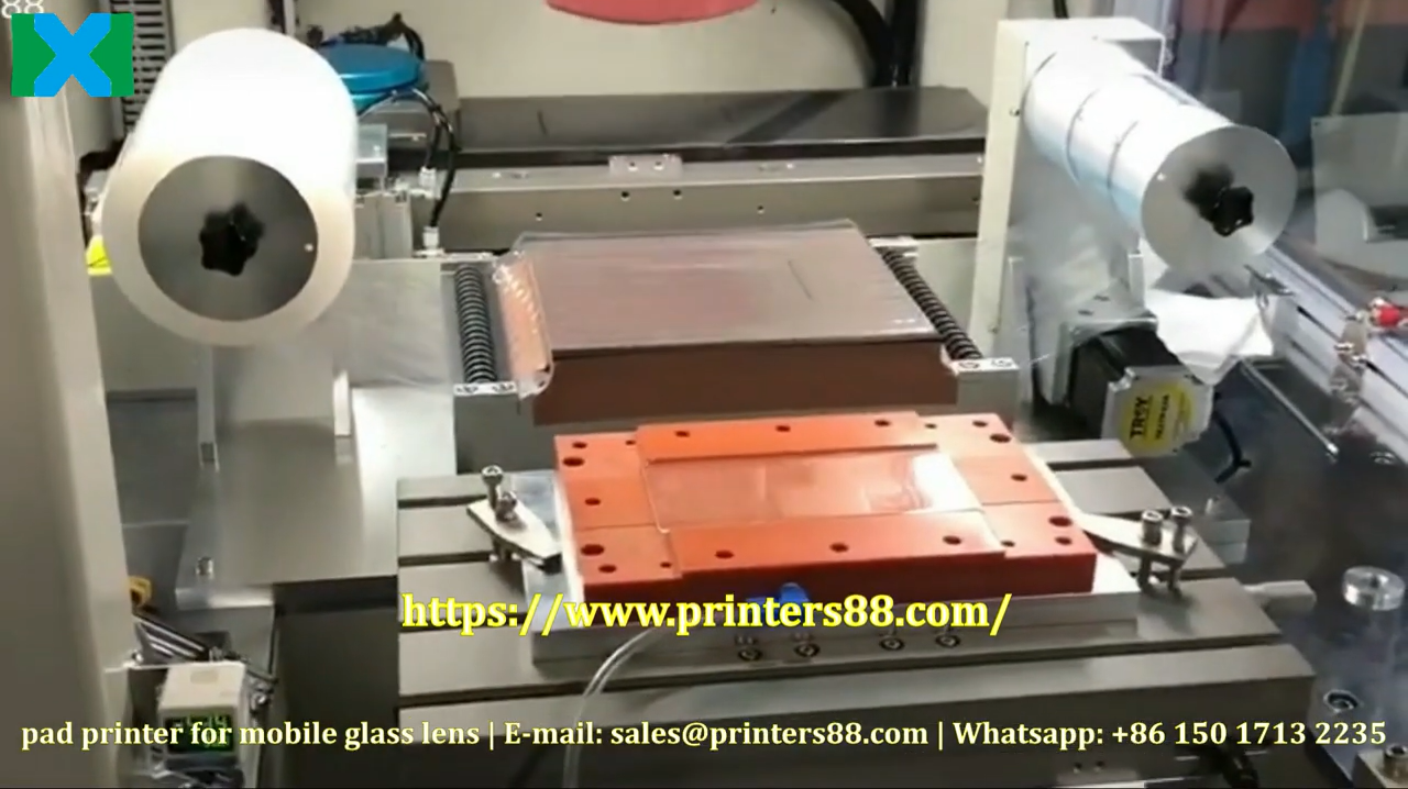 3D Mobile Lens Pad Printer Printing Machine for Curved Mobile Glass Screen