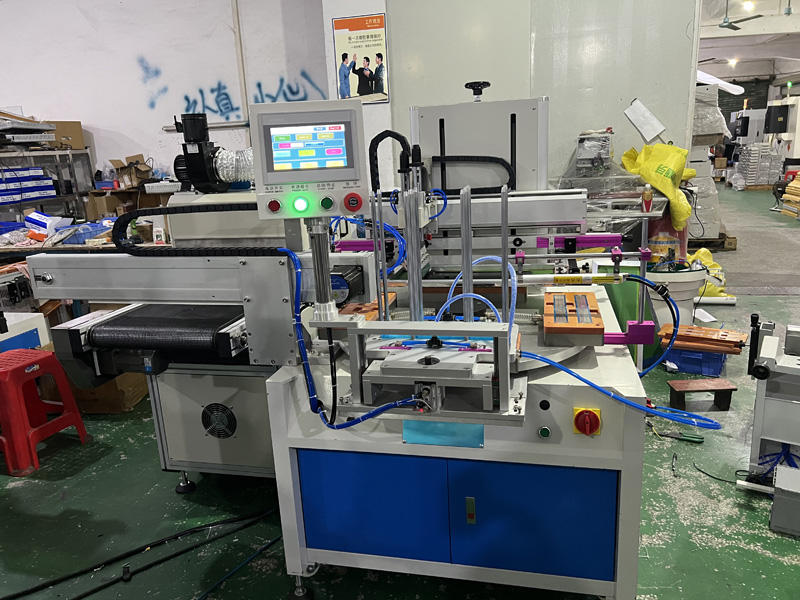 Automatic Ruler Screen Printing Machine Sold to India