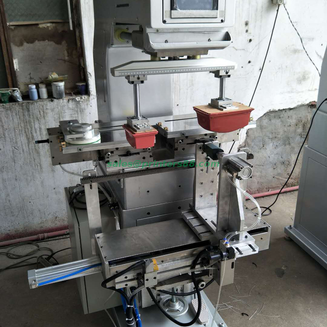 Two Color Pad Printing Machine for Shoe Heels (M2-XT)