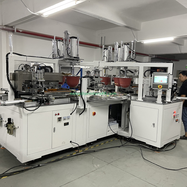 Total Transfer Pad Printing Machine for Decoration Glassware (HX-300-6PS)