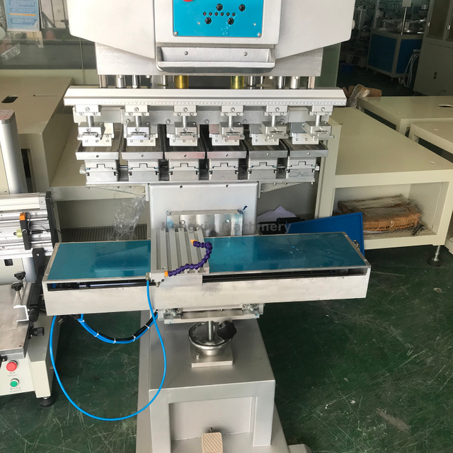Six Color Pad Printing Machine with Shuttle (M6/S)