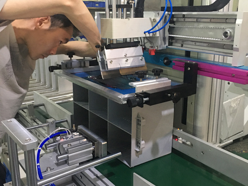 Automatic Storage Battery Screen Printer Sold to Egypt 