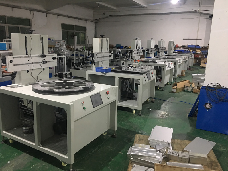 India customer buy automatic ruler screen printing machine again