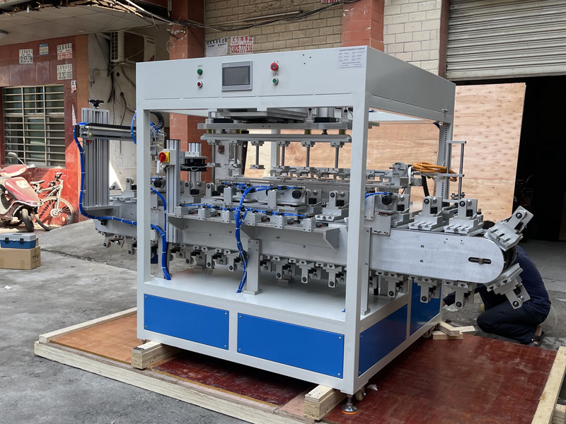Six Color Pad Printer with Tank Belt Sold to Ukraine