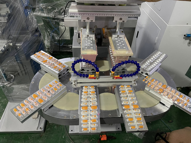 Two Color Pad Printer for Nails Stick Sold to Russia