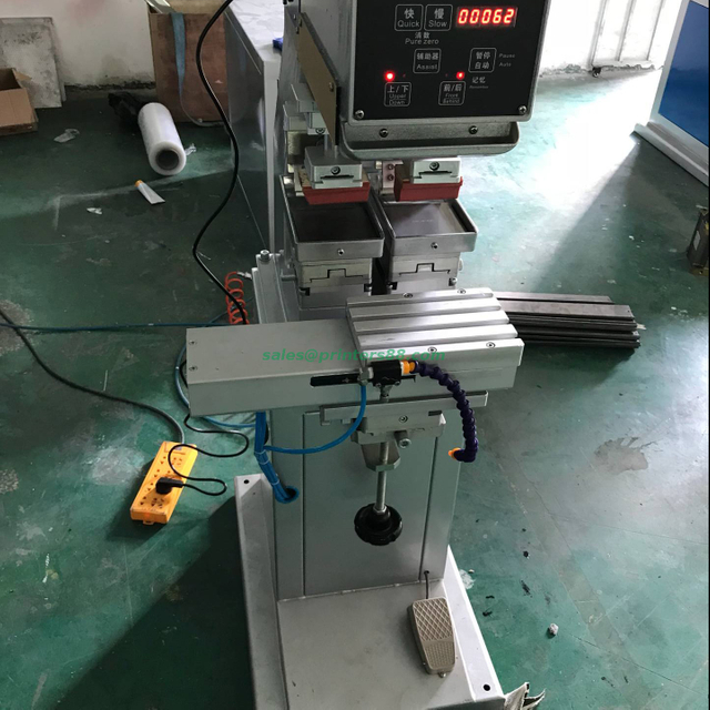 Two Color Pad Printing Machine with Shuttle (M2/S)