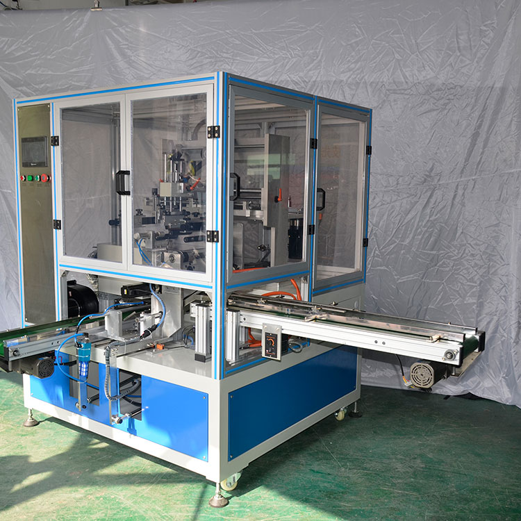Automatic Soft Tubes Screen Printing Machine (HX-1SR-UV)
