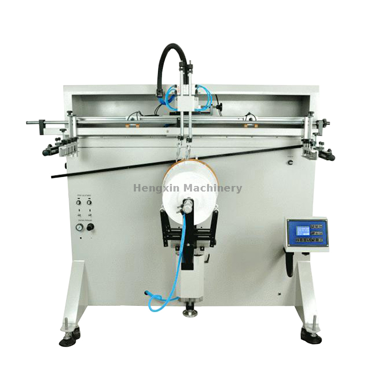 Paint Bucket Screen Printing Machine (HX5A) Buy screen printer for 5 gal pure water barrel