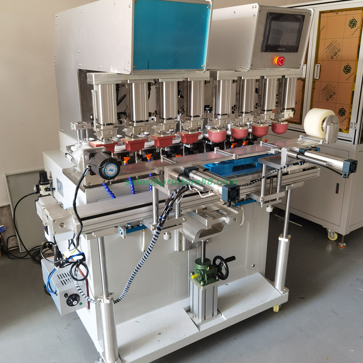 CNC Pad Printing Machine for Washing Machine Control Panel