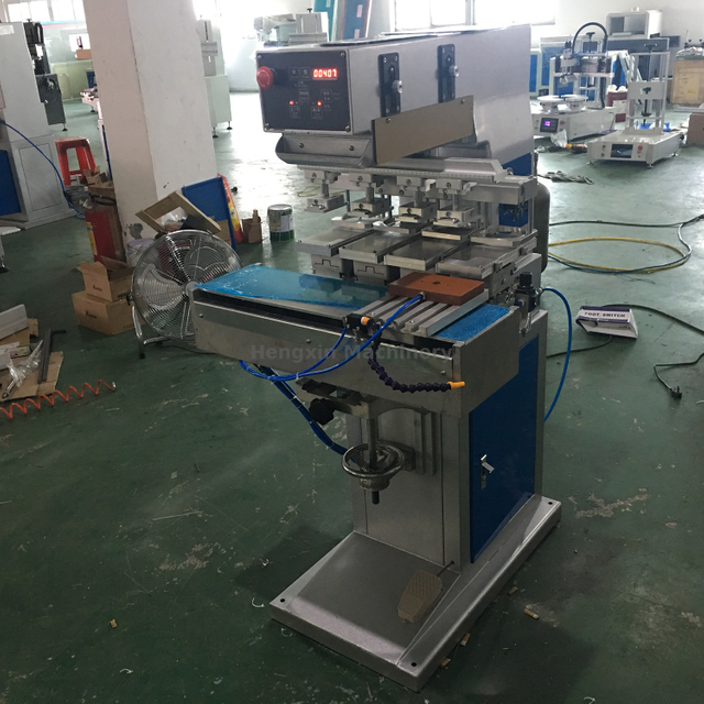 Four Color Pad Printer For Safety Helmet (P4/SK)